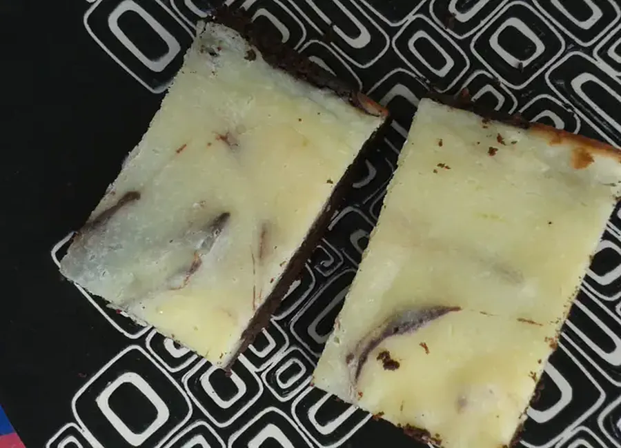 Brownie cheesecake