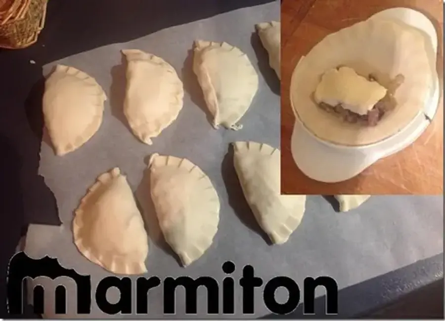 Ravioli au bœuf et camembert