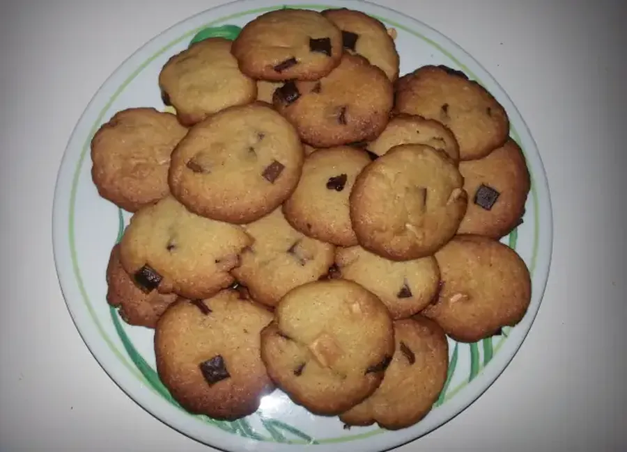 Cookies croquants et fondants