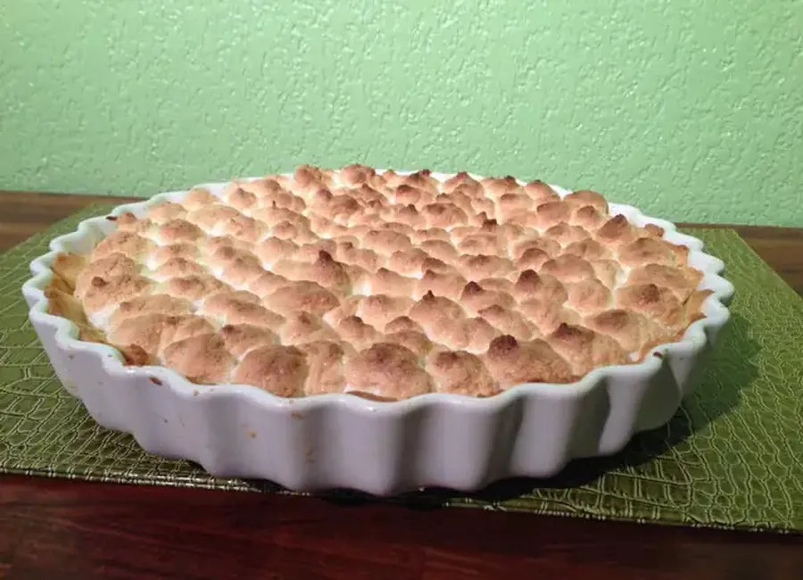 Tarte au citron meringuée au lait concentré inratable