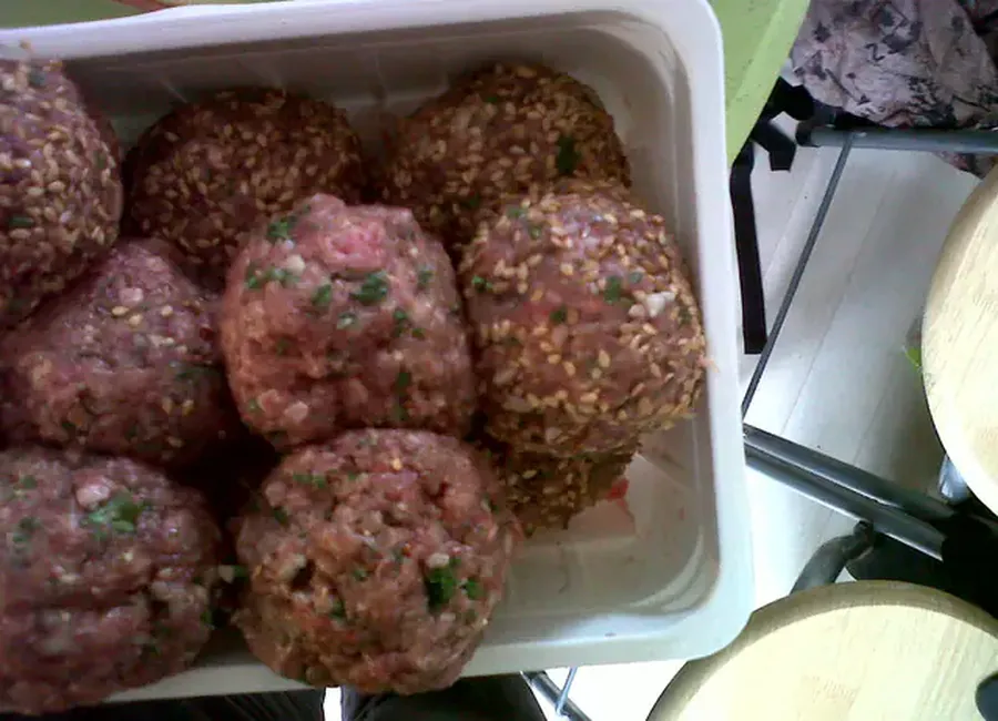Boulettes de viande persillées