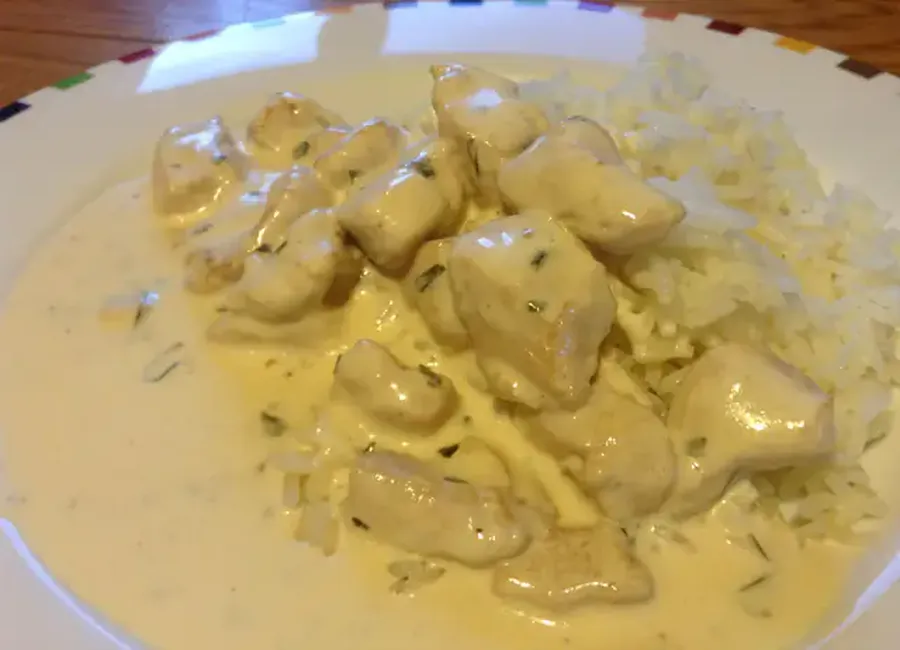 Blancs de poulet à l'estragon