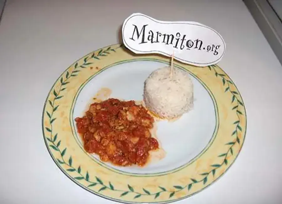 Rougail de morue facile