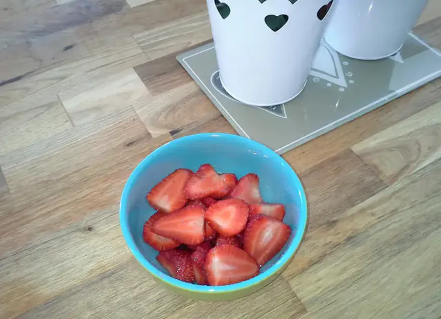 Salade de fraises