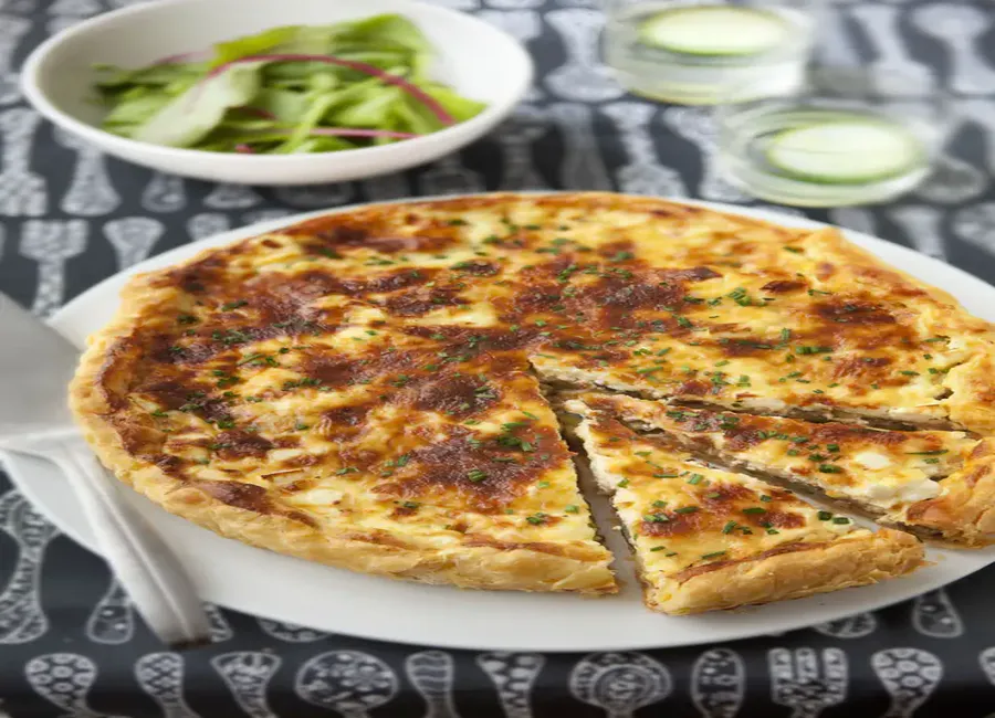 Tourte courgette et feta