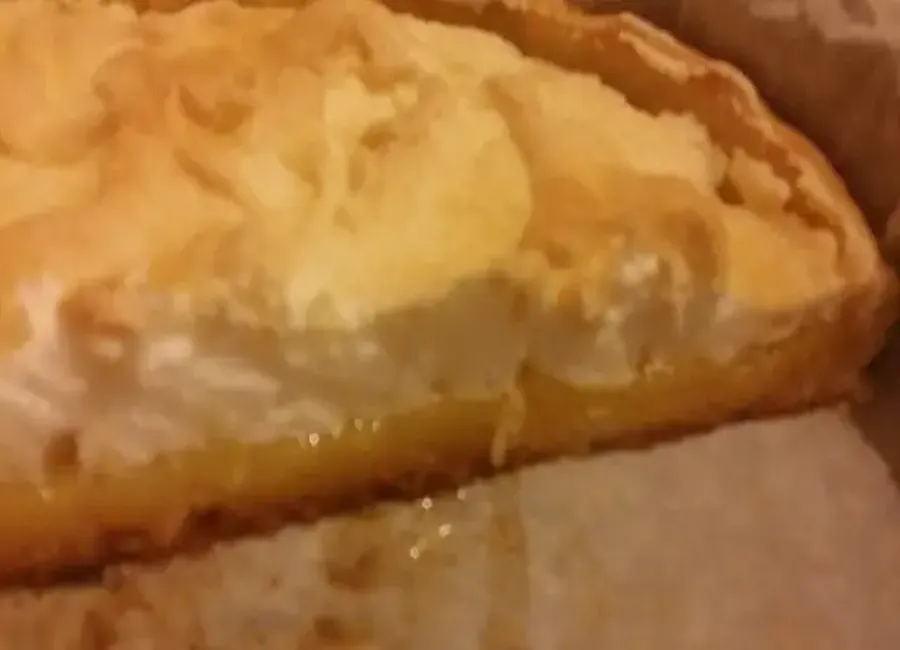 Tarte à la clémentine meringuée