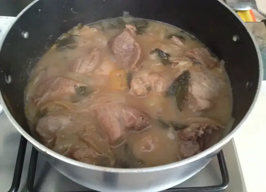 Civet de porc à la portugaise