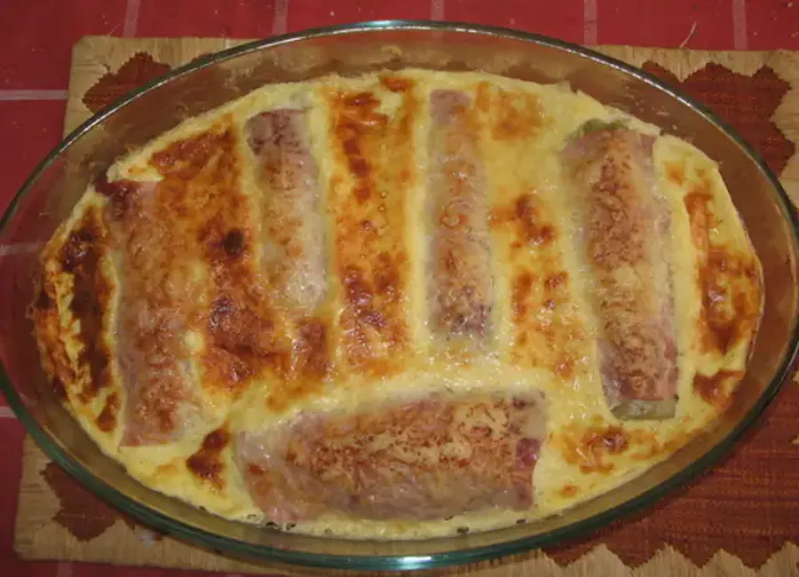 Gratin d'endives au carré frais gervais