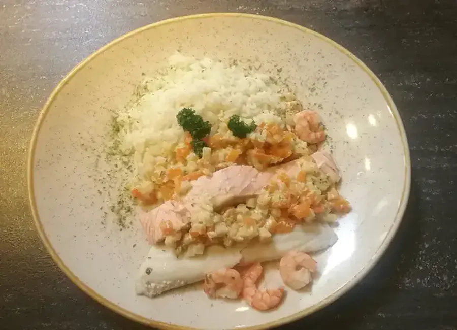 Panache de poisson à l'estragon