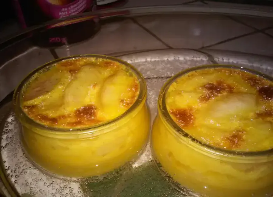 Flans aux poires