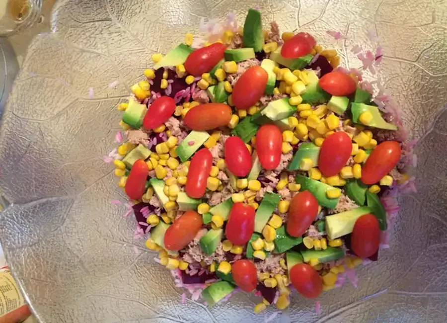 Salade de riz d'été