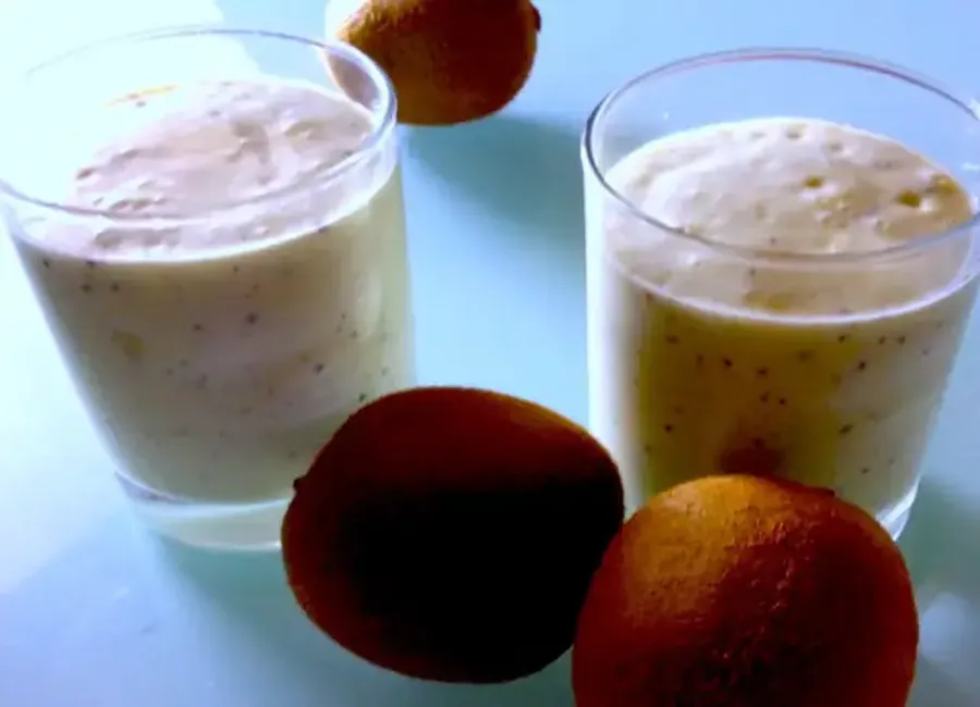 Lassi kiwi menthe
