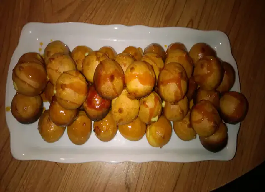 Choux crème vanille/coco