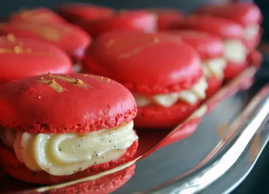 Macarons à la vanille
