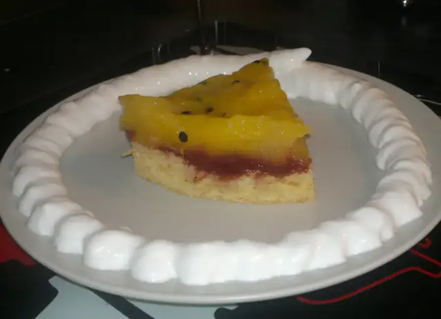 Bavarois mangue passion et sa chantilly coco
