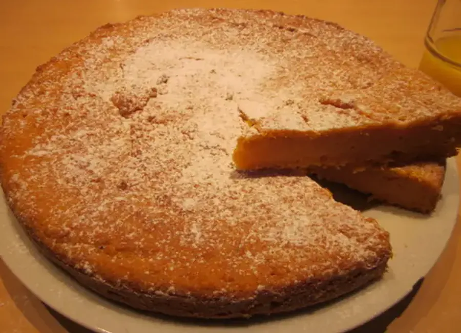 Gâteau potiron - amandes