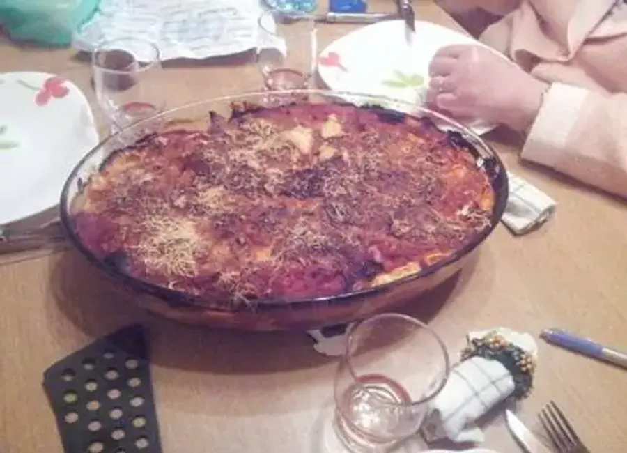 Lasagnes jambon cru, chèvre et basilic