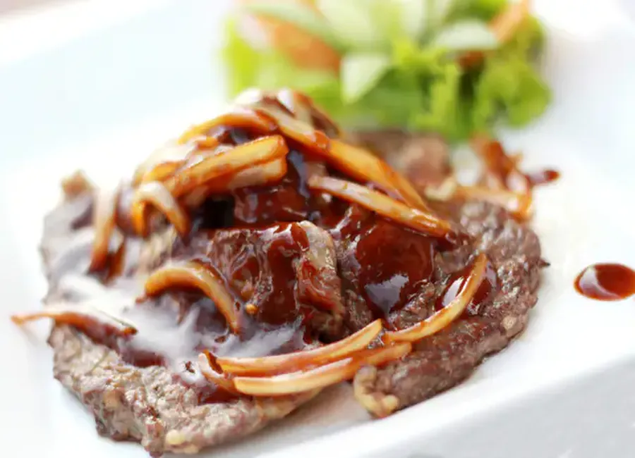Sauce brune aux oignons