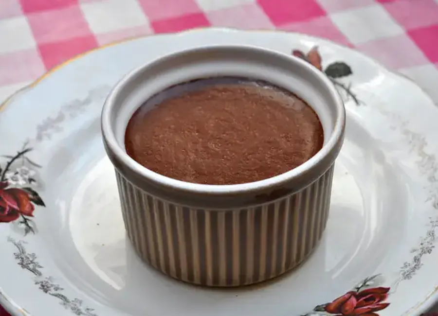 Mousse au chocolat biscuitée aux speculoos