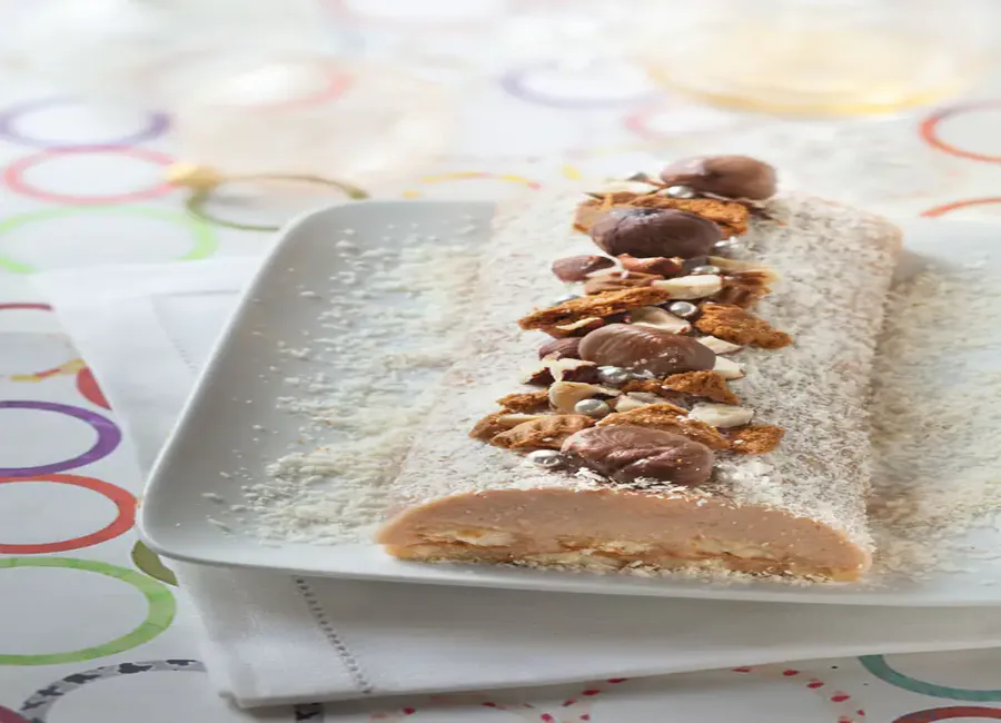 Bûche légère aux marrons