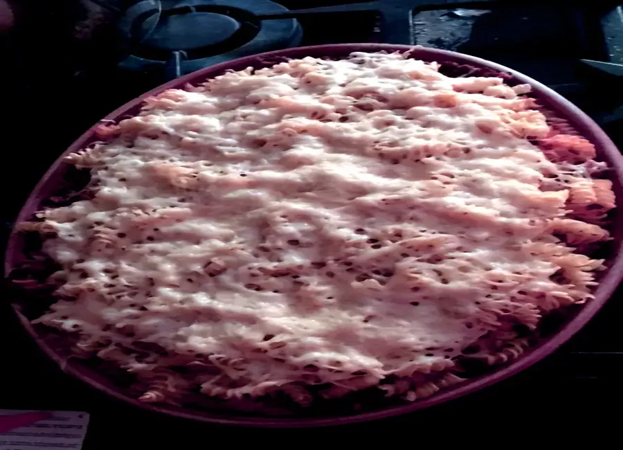 Gratin de macaronis à la bolognaise