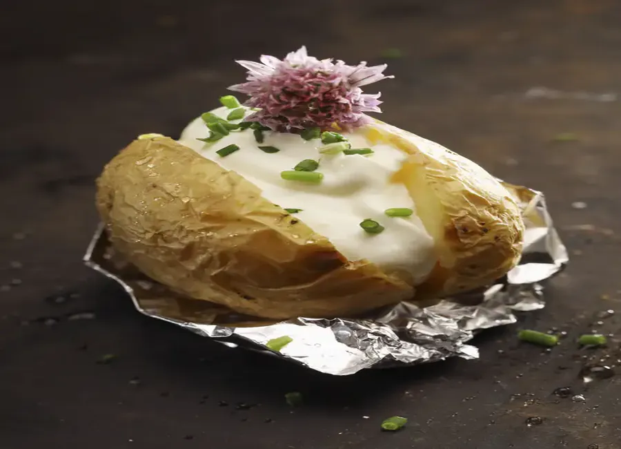 Pomme de terre au barbecue