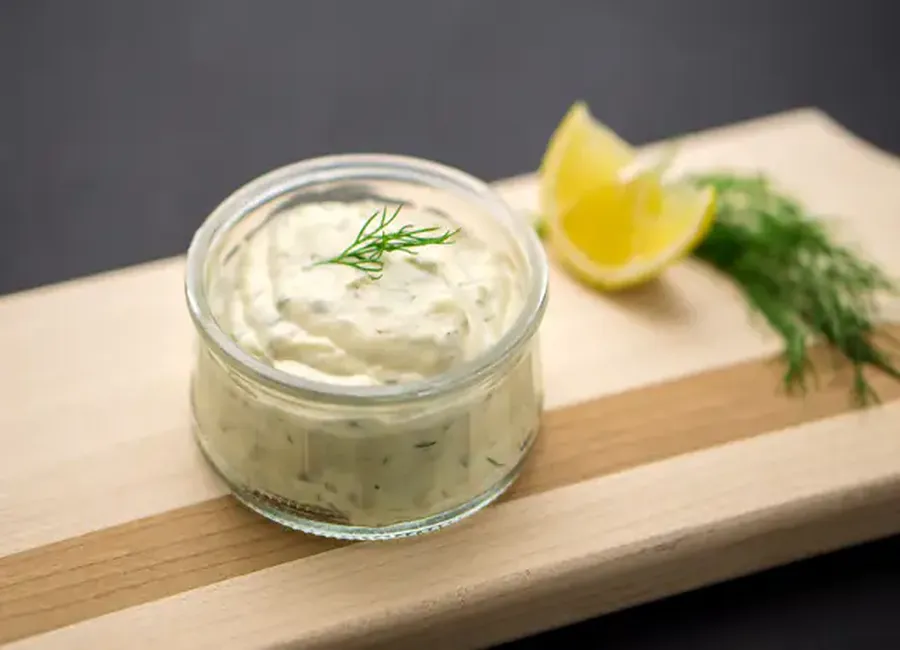 Sauce à la crème et moutarde