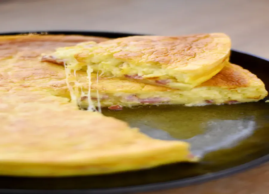 Quiche au fromage façon gâteau magique