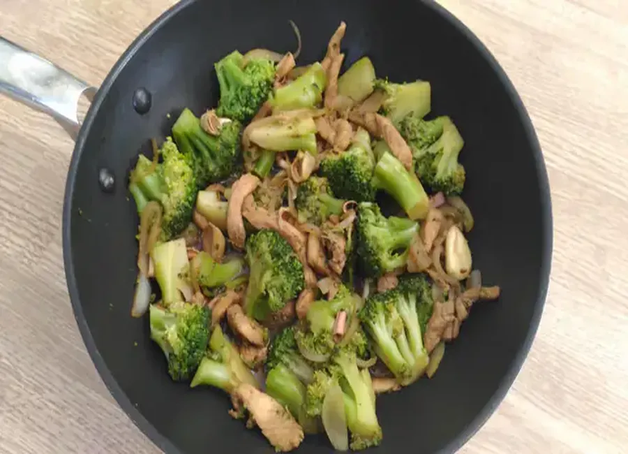 Poulet brocolis citronnelle
