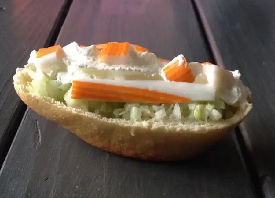 Petit bateau concombre surimi