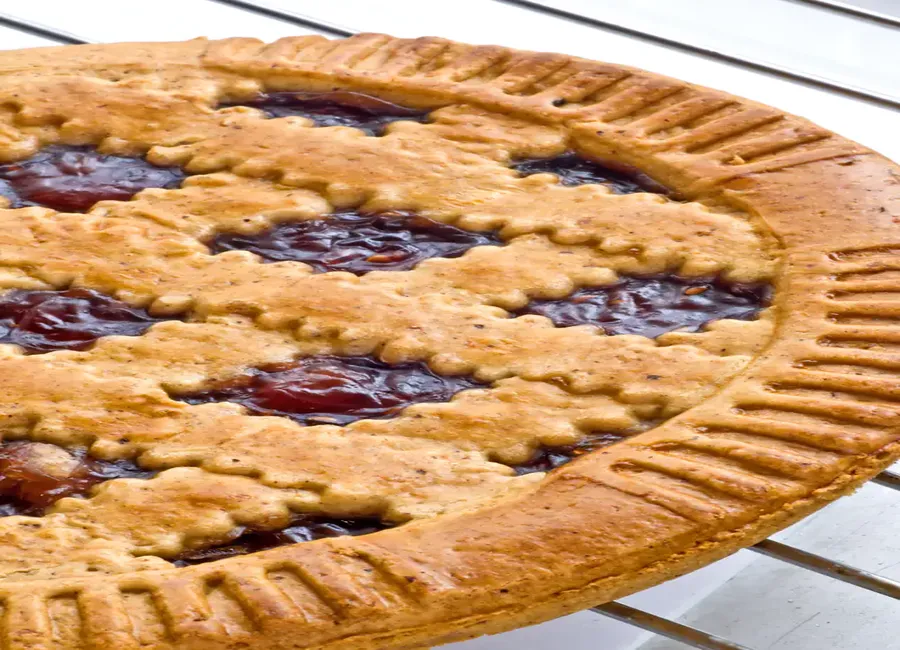 Tarte autrichienne à la confiture : linzer torte