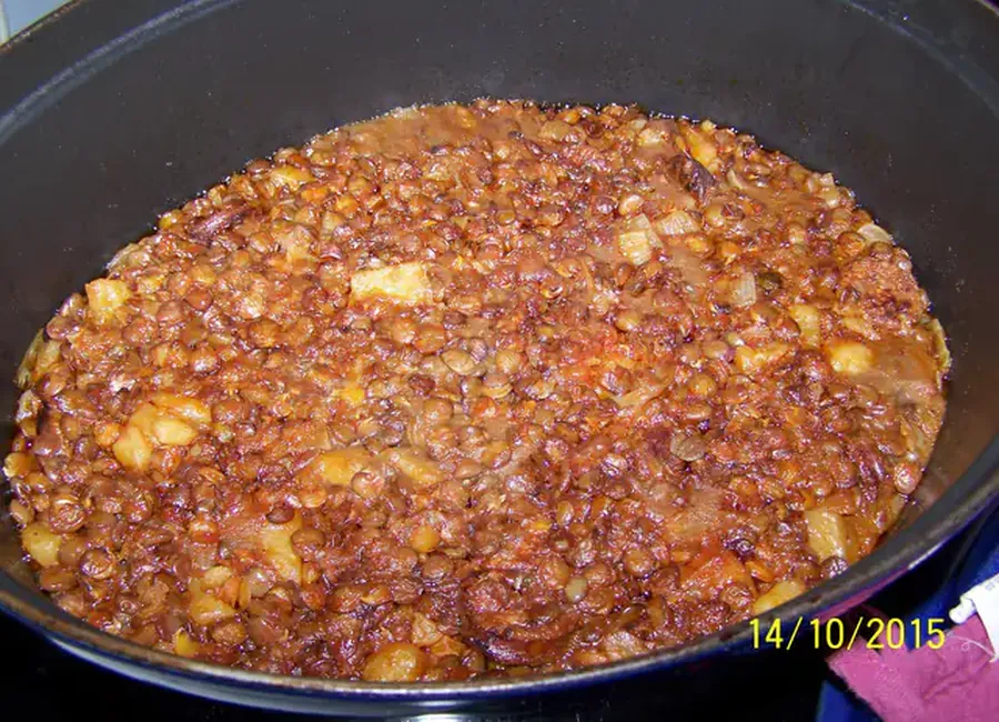 Lentilles façon espagnole