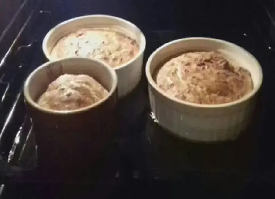 Petits soufflés au crabe