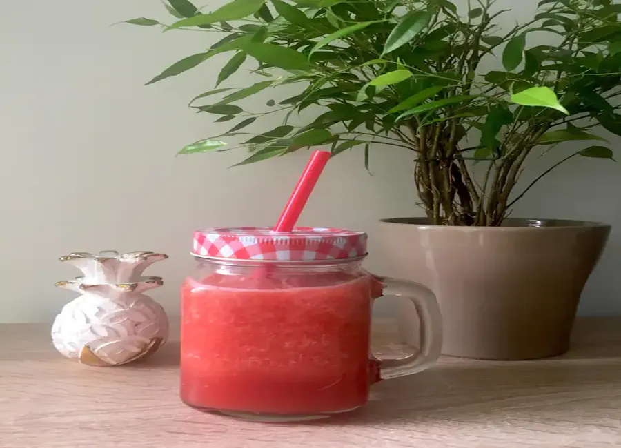 Smoothie pastèque pomme