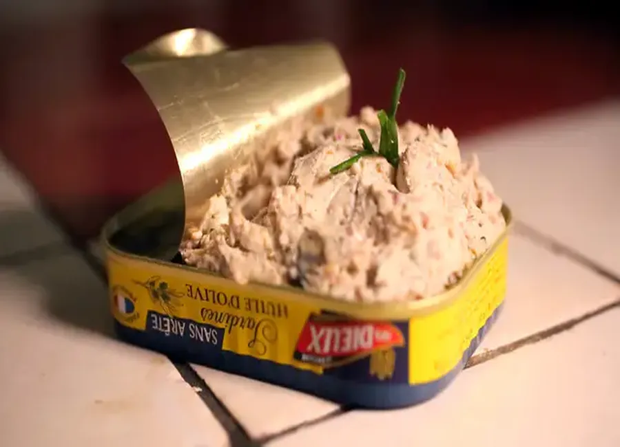 Rillettes de sardines de mumubiquette