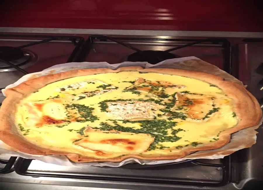 Quiche au chaource