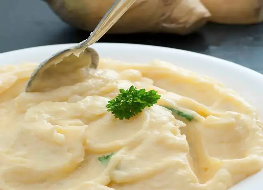 Purée de rutabaga aux oeufs