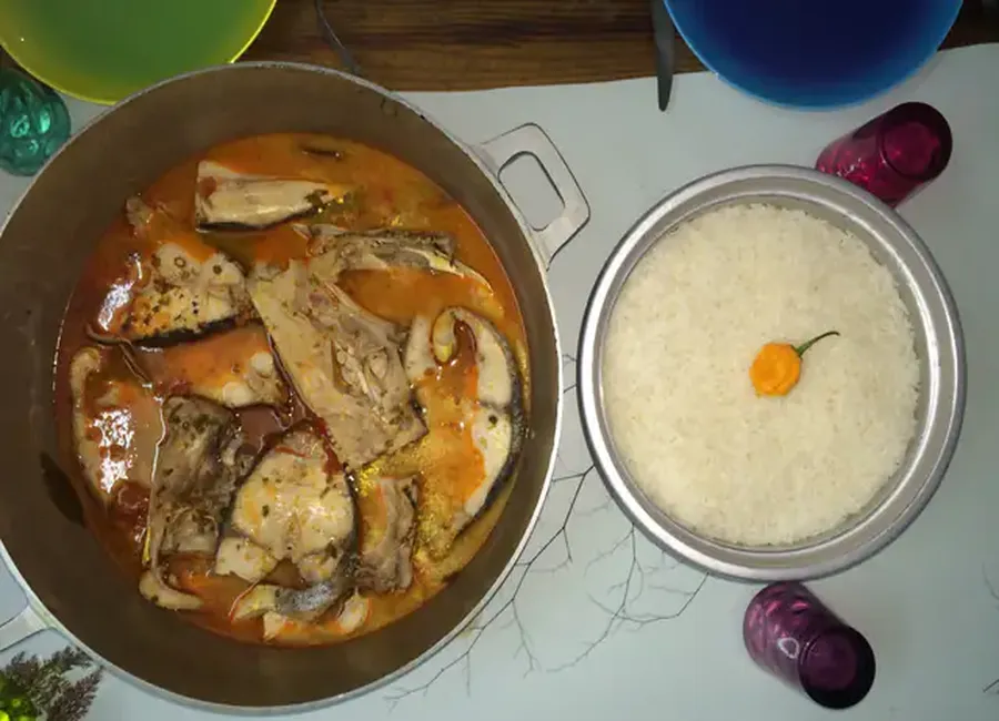 Court-bouillon de poisson créole