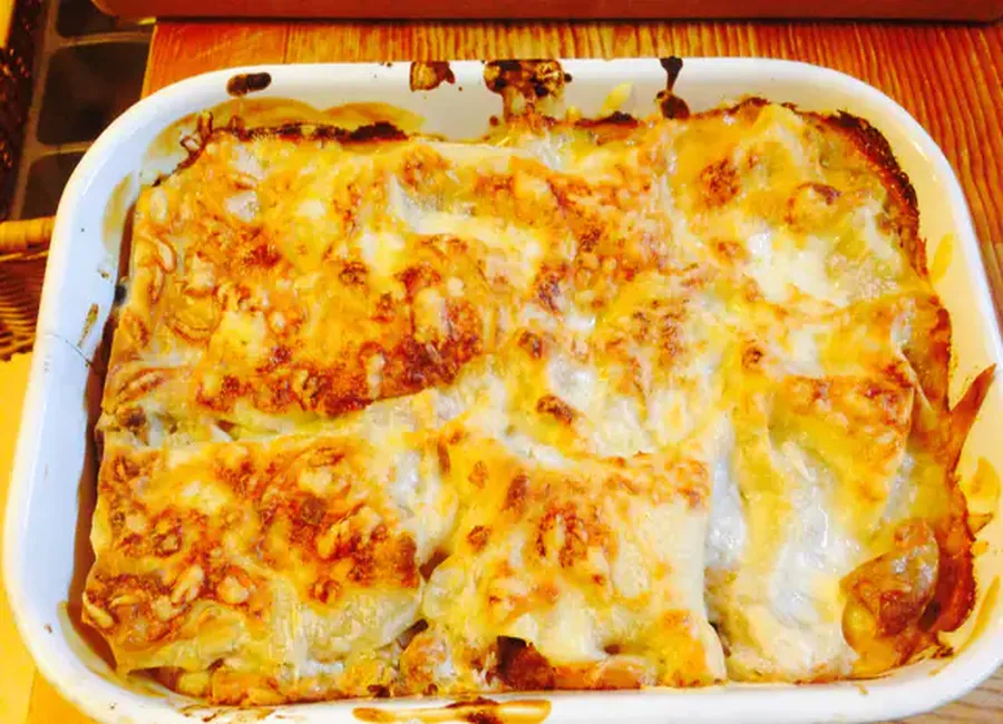 Lasagnes courgettes poivron aubergine