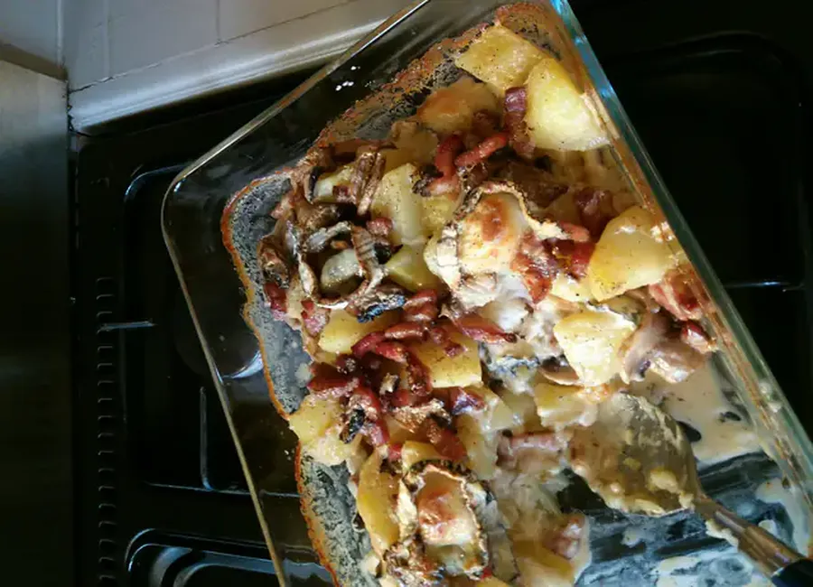 Gratin de pommes de terre complet