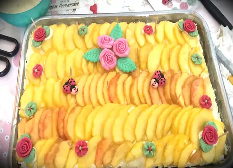 Tiramisu aux nectarines