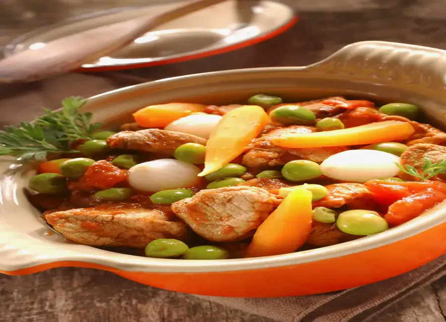 Cocotte de veau aux légumes nouveaux