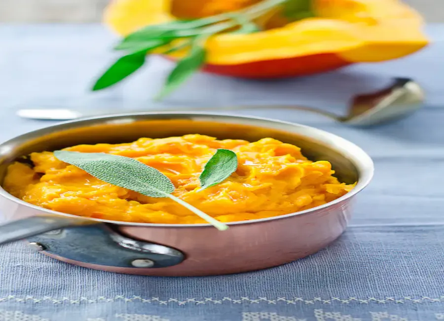 Purée de potimarron façon grand-mère