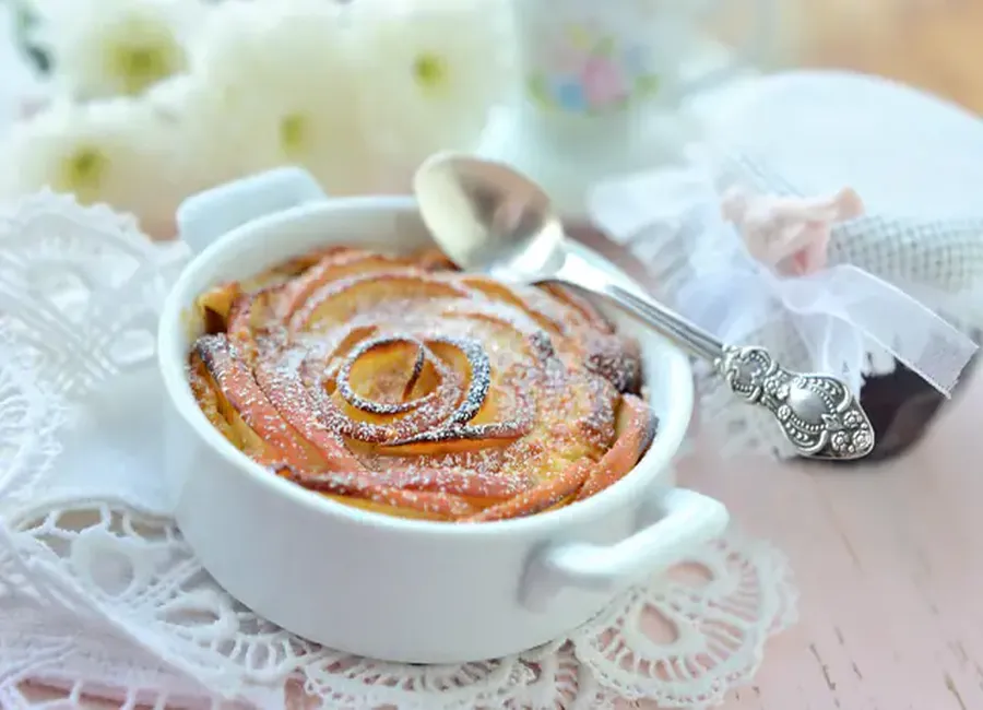 Clafoutis light aux pommes
