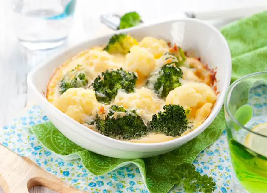 Gratin de brocolis rapide