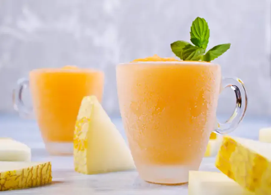 Granité au melon et porto