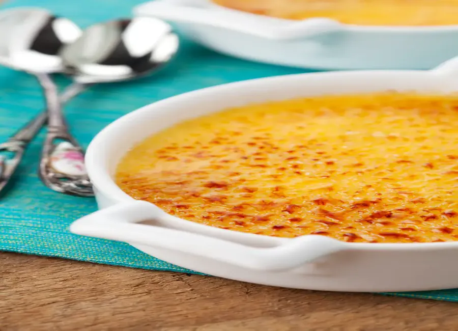 Crème aux oeufs à la noix de coco