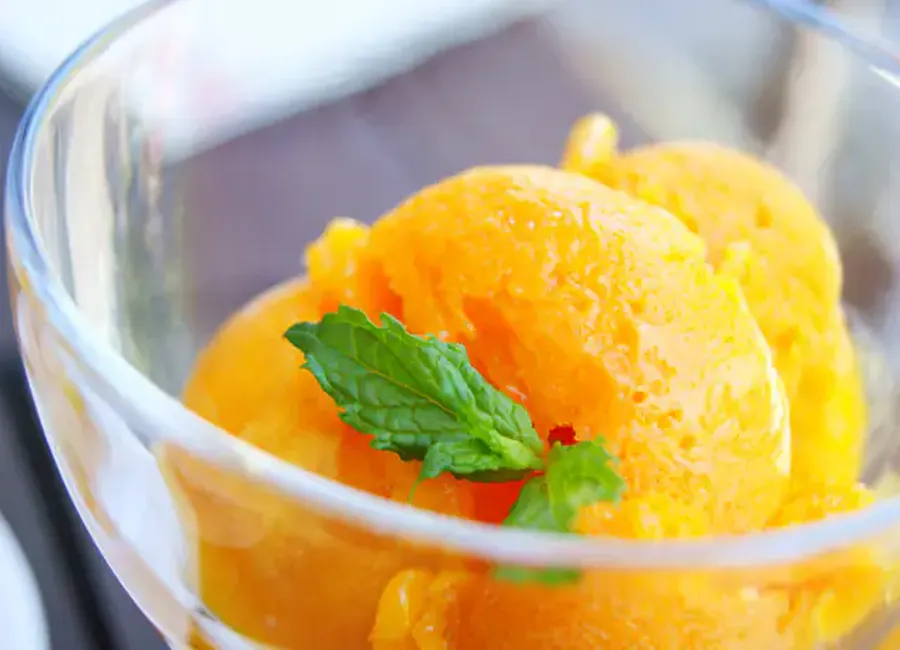 Sorbet a l'orange