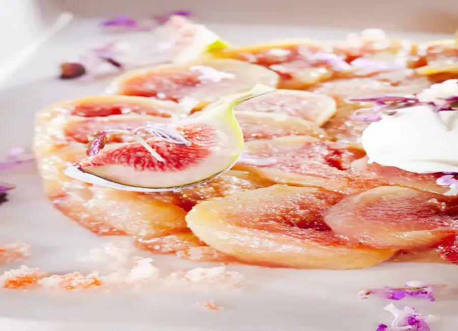 Tarte tatin de figues