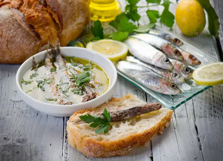 Sardines congelées sous l'huile (algérie)